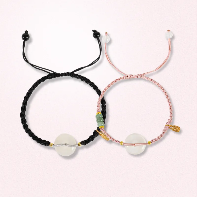 Taste The Color Natural Agate Bracelets Unisex-13