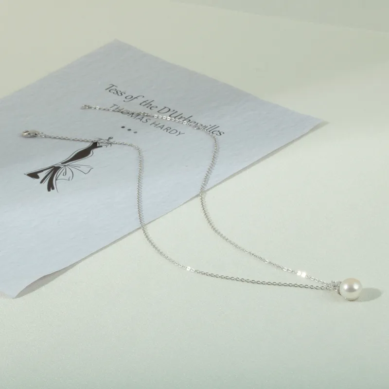 Taste The Color Pearl Necklaces Women's-1