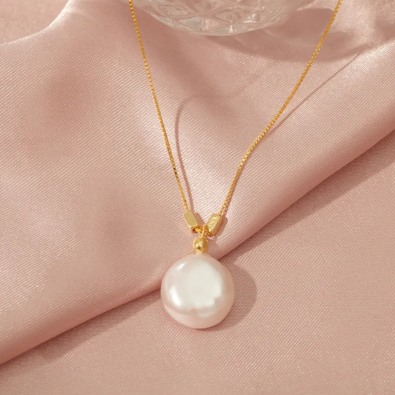 Taste The Color Pearl Necklaces Women's-5