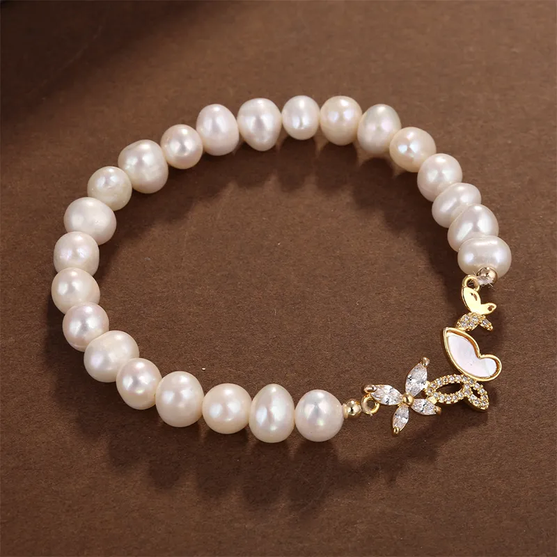 Taste The Color Pearl Bracelets Women's-5
