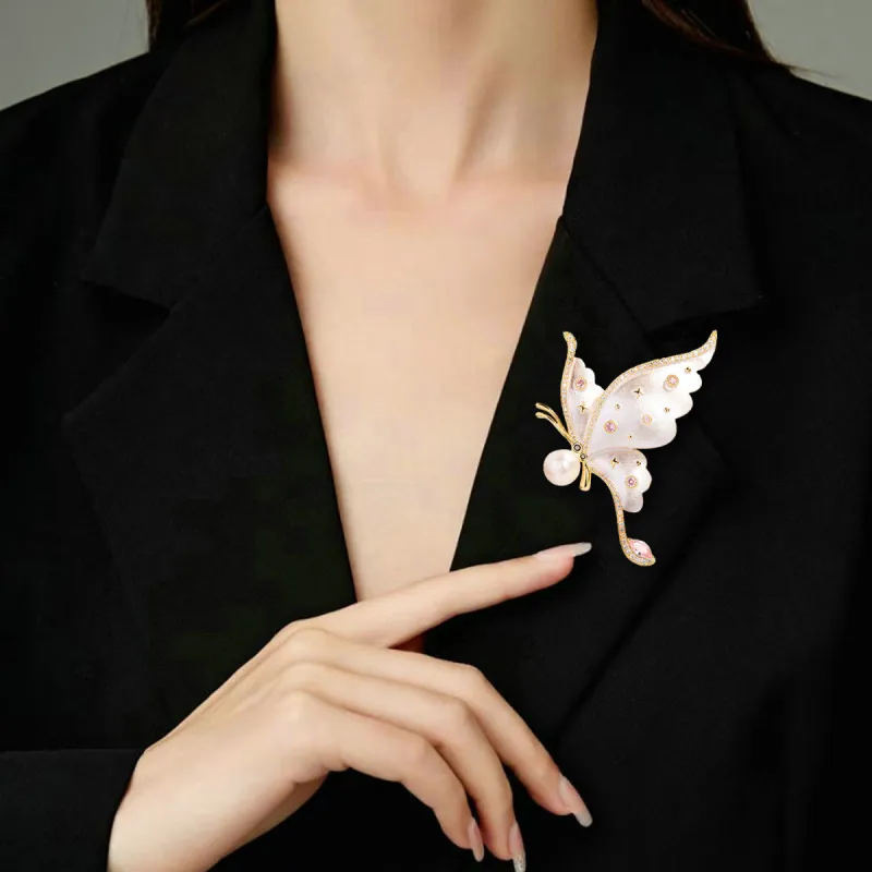 Taste The Color Pearl Brooches Women's-5