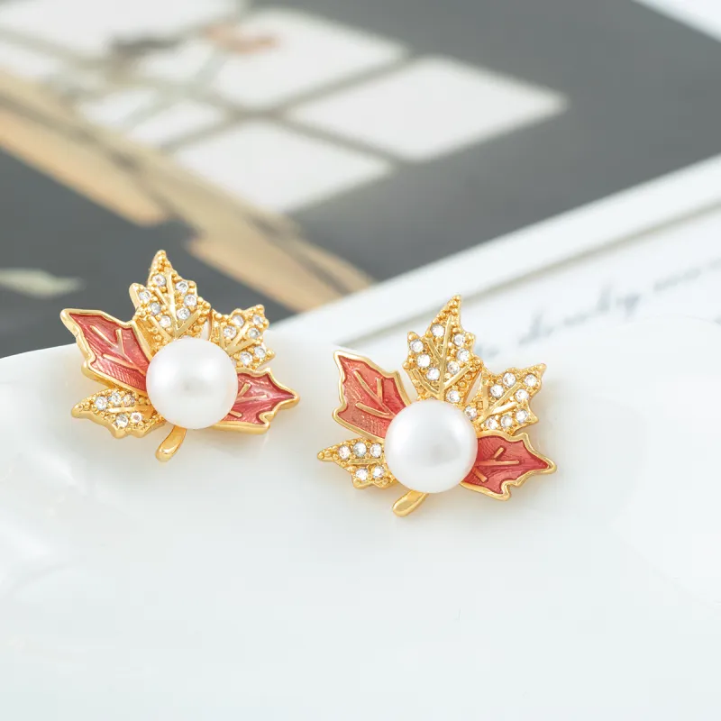 Taste The Color Pearl Earrings Women's-5