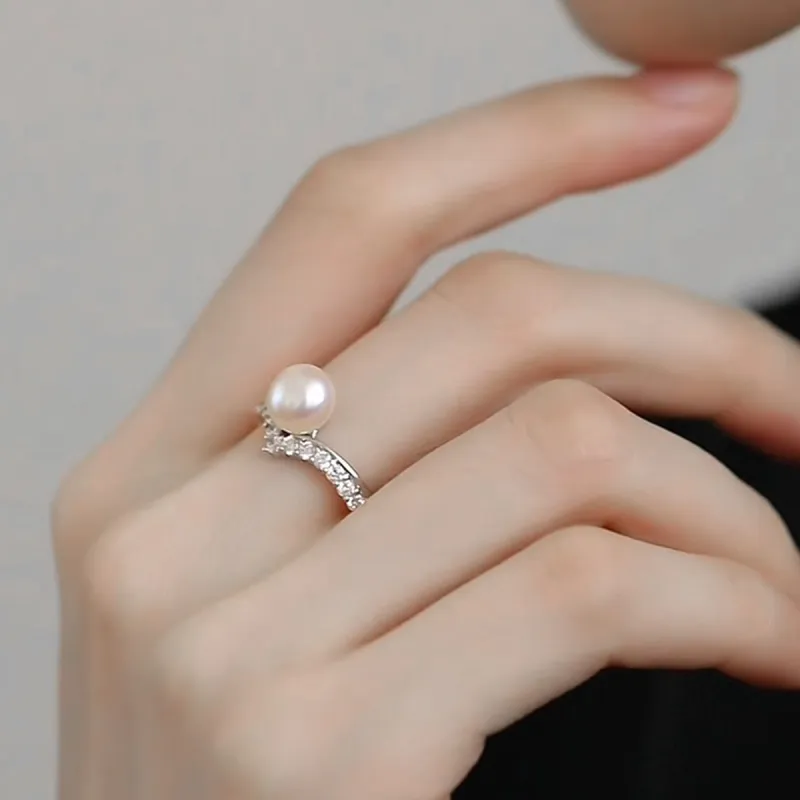 Taste The Color Freshwater Pearl Rings Women's-4