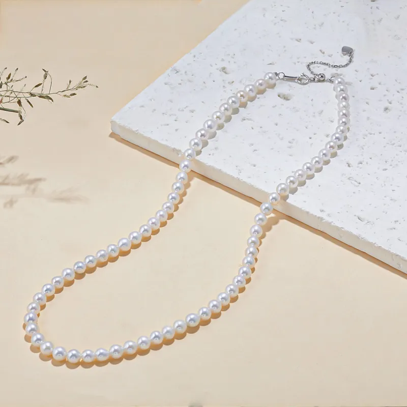 Taste The Color Freshwater Pearl Necklaces Women's-5