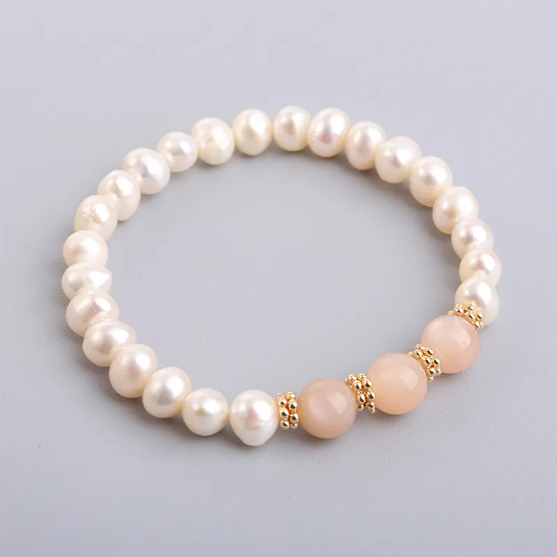 Taste The Color Pearl Bracelets Women's-5