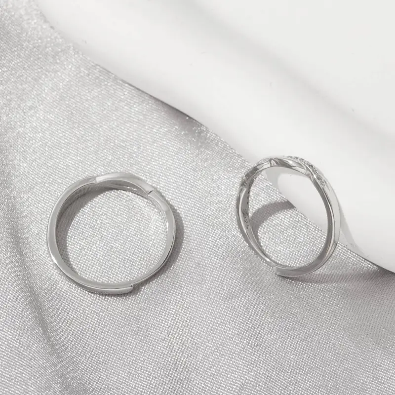 Taste The Color 925 Sterling Silver Rings Unisex-5