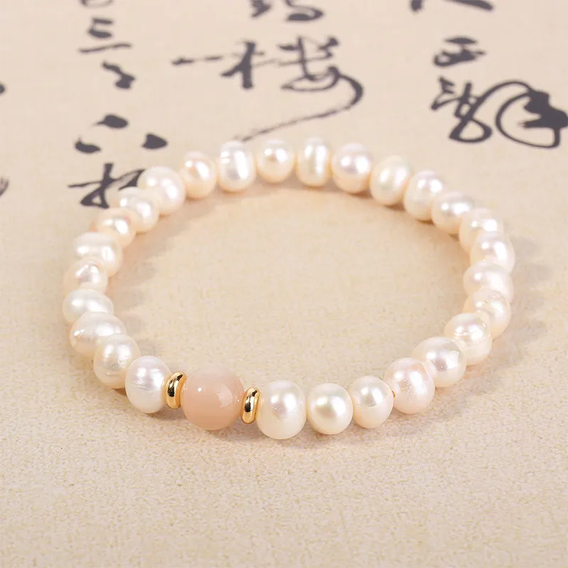 Taste The Color Pearl Bracelets Women's-5