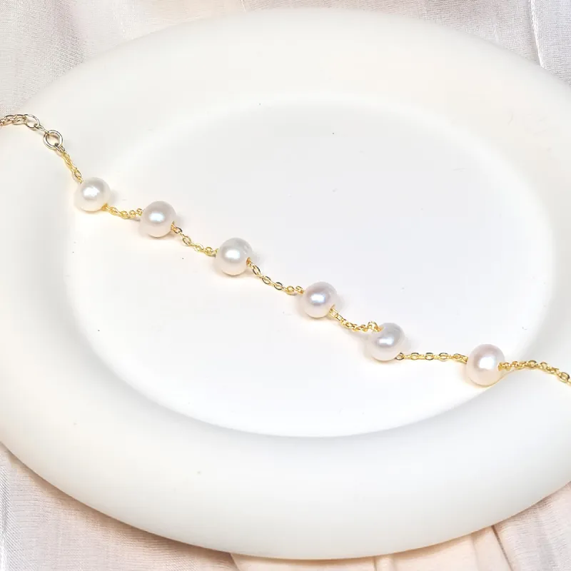 Taste The Color Freshwater Pearl Bracelets Women's-4