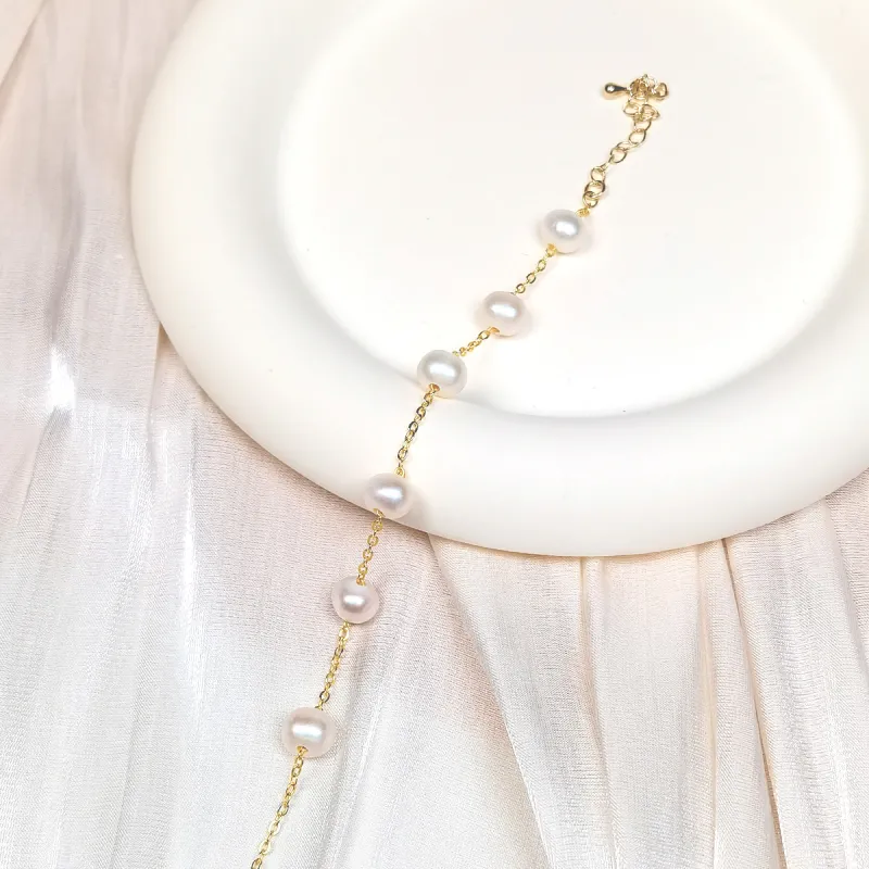 Taste The Color Freshwater Pearl Bracelets Women's-2