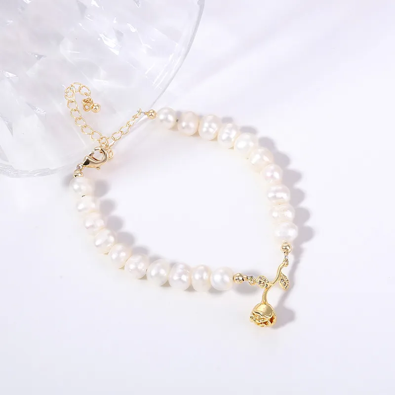 Taste The Color Pearl Bracelets Women's-2