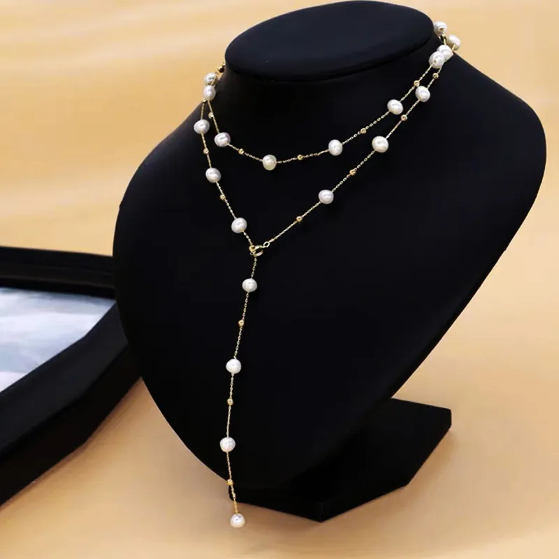 Taste The Color Freshwater Pearl Necklaces Women's-3
