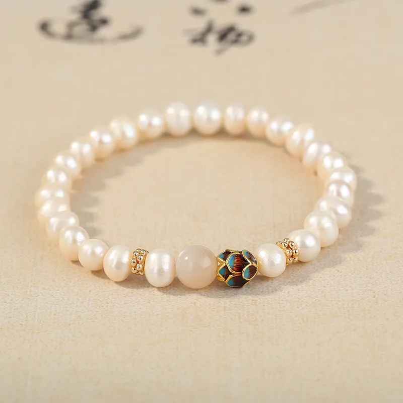 Taste The Color Pearl Bracelets Women's-26