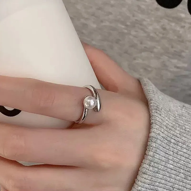 Taste The Color Pearl Rings Women's-5