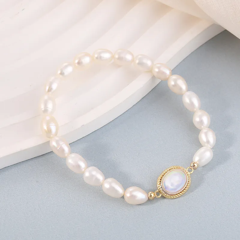 Taste The Color Pearl Bracelets Women's-5