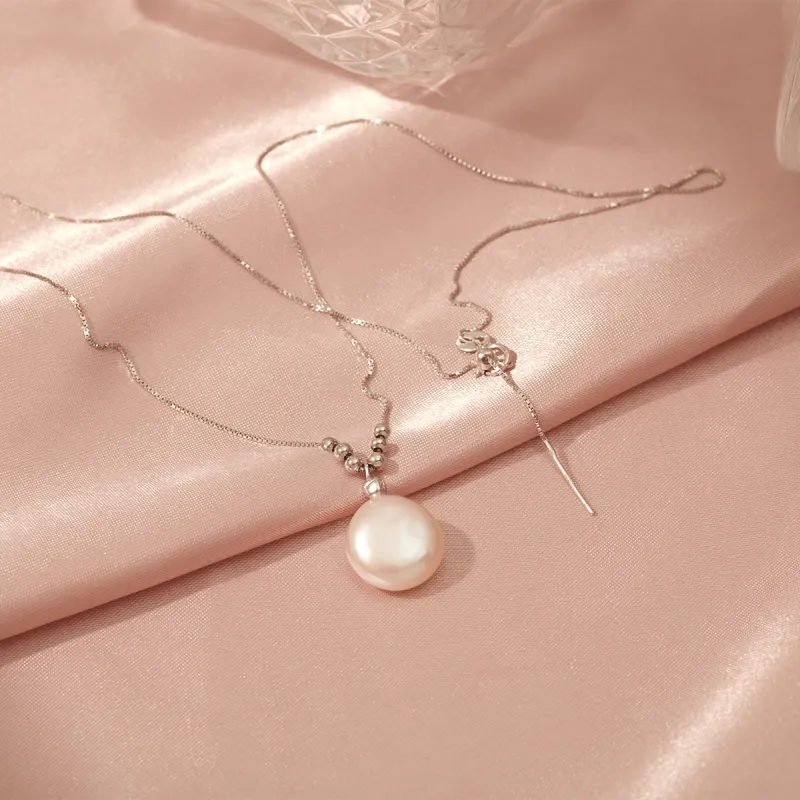 Taste The Color Pearl Necklaces Women's-17