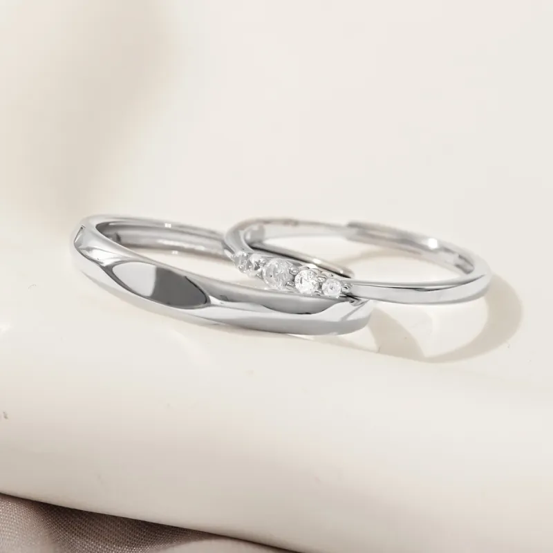 Taste The Color 925 Sterling Silver Rings Unisex-3
