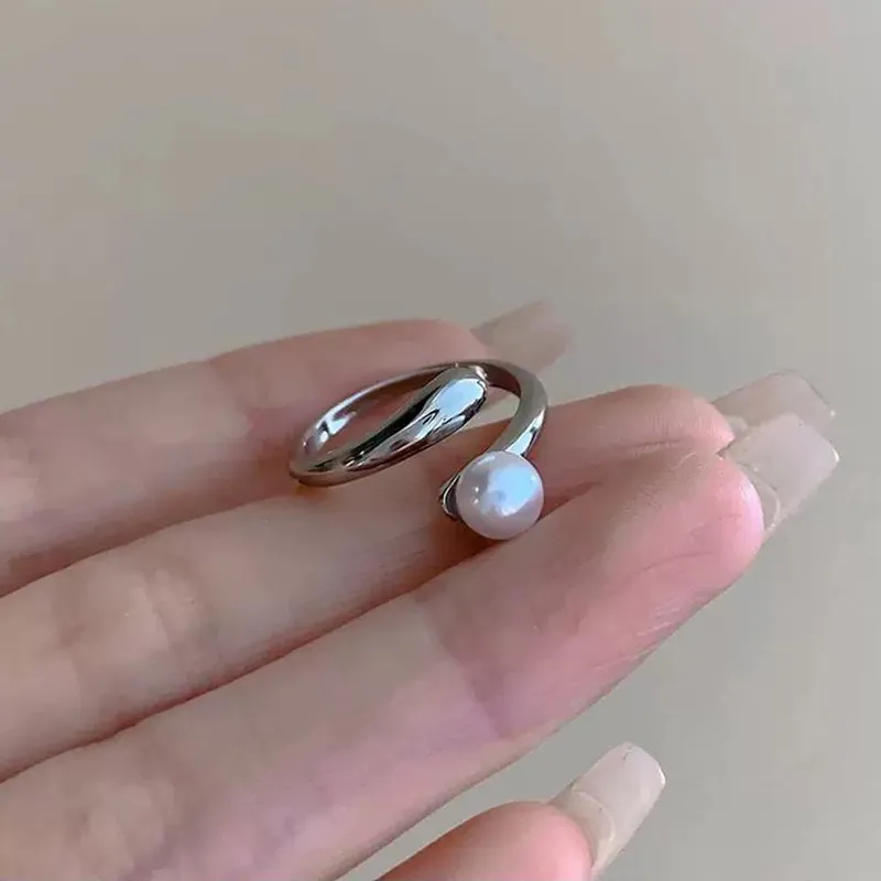 Taste The Color Pearl Rings Women's-4