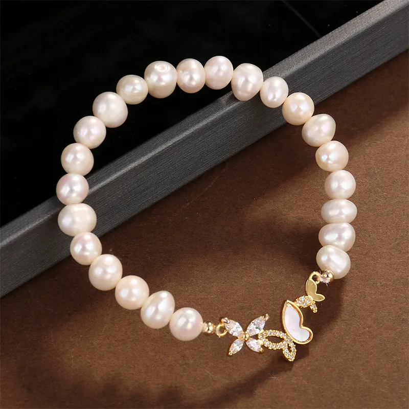 Taste The Color Pearl Bracelets Women's-3