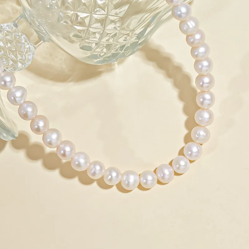 Taste The Color Freshwater Pearl Necklaces Women's-4