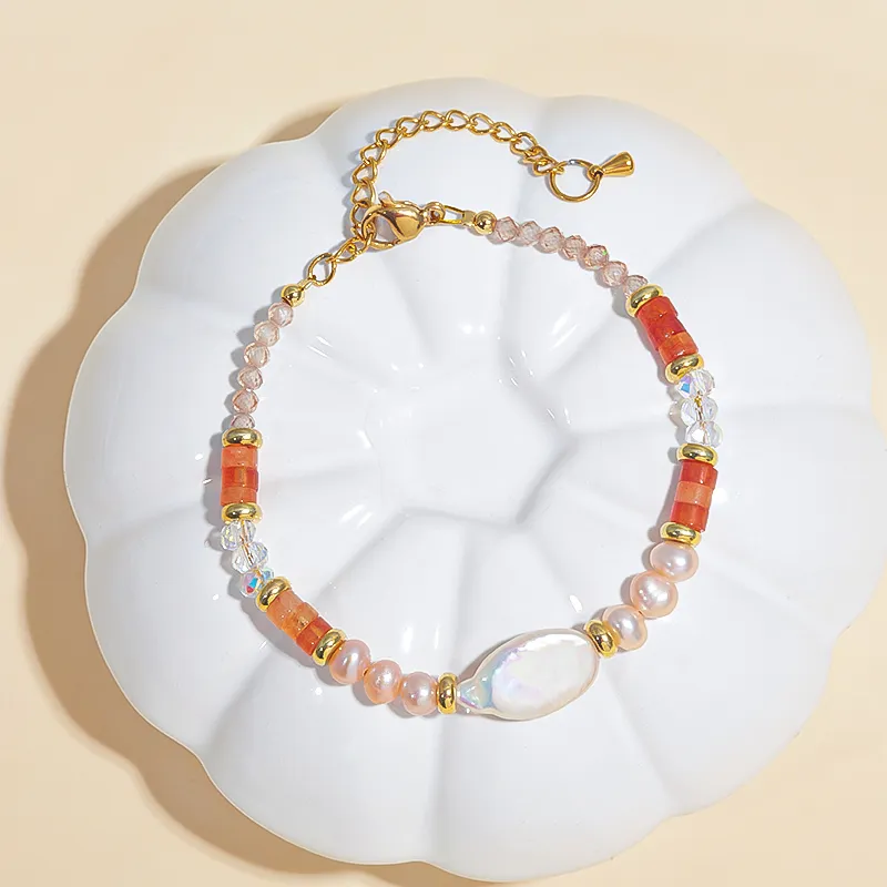 Taste The Color Freshwater Pearl Bracelets Women's-2