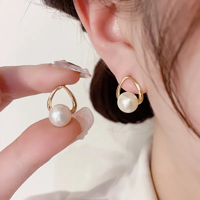 Taste The Color Pearl Earrings Women's-3