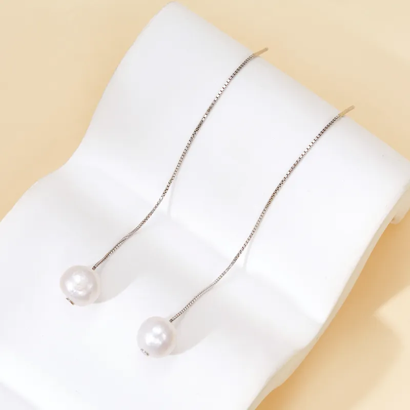 Taste The Color Pearl Drop Earrings Women's-8