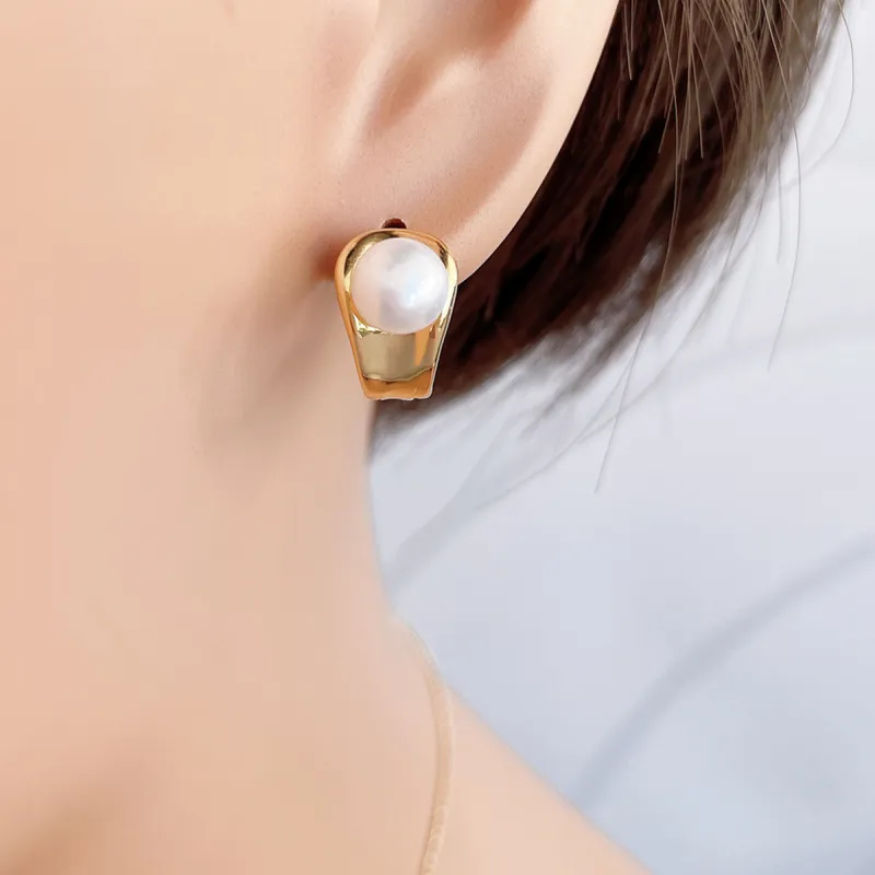 Taste The Color Pearl Earrings Women's-2