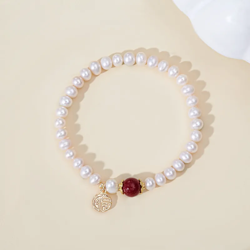 Taste The Color Freshwater Pearl Bracelets Women's-2