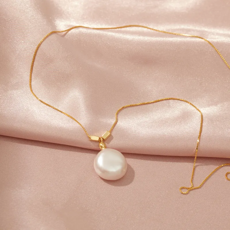 Taste The Color Pearl Necklaces Women's-4