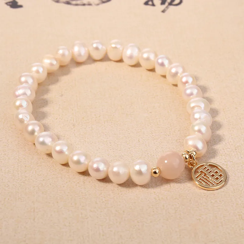 Taste The Color Pearl Bracelets Women's-11
