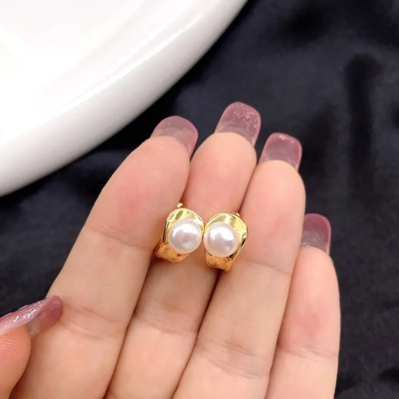 Taste The Color Pearl Earrings Women's-3