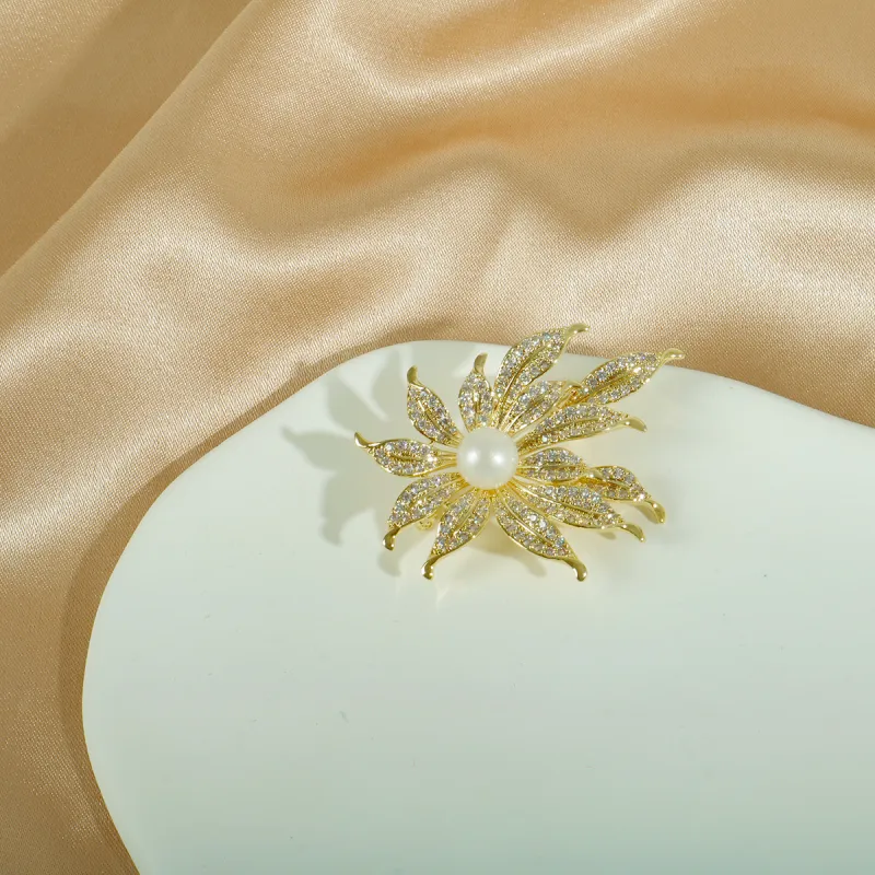 Taste The Color Pearl Brooches Women's-4