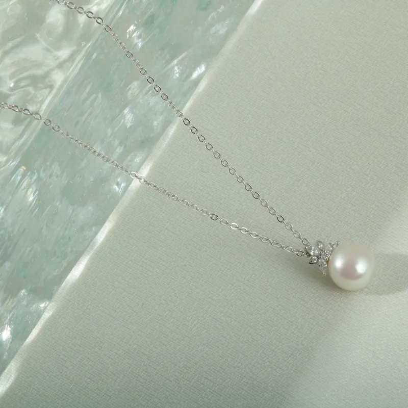 Taste The Color Pearl Necklaces Women's-3