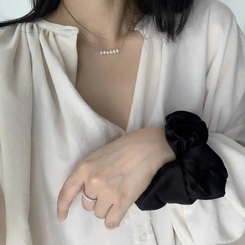 Taste The Color Pearl Necklaces Women's-1