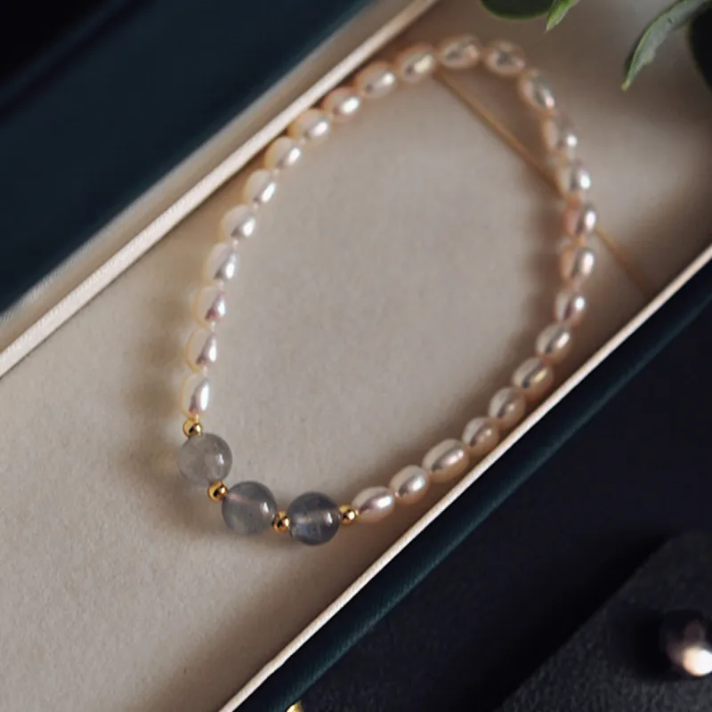 Taste The Color Pearl Bracelets Women's-5