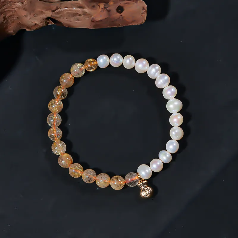 Taste The Color Freshwater Pearl Bracelets Women's-7