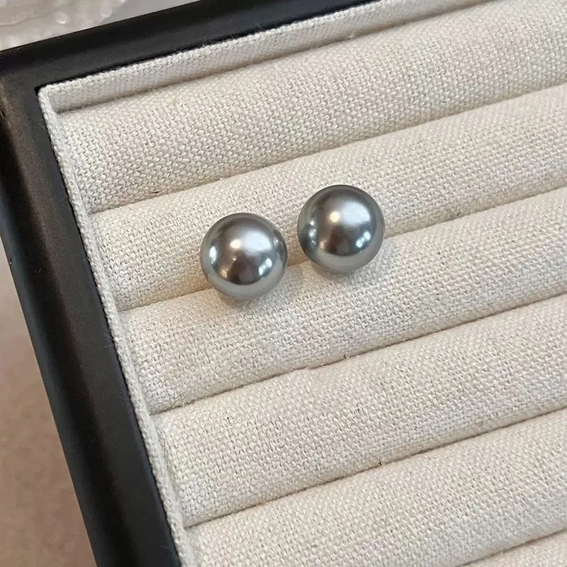 Taste The Color Pearl Stud Earrings Women's-1