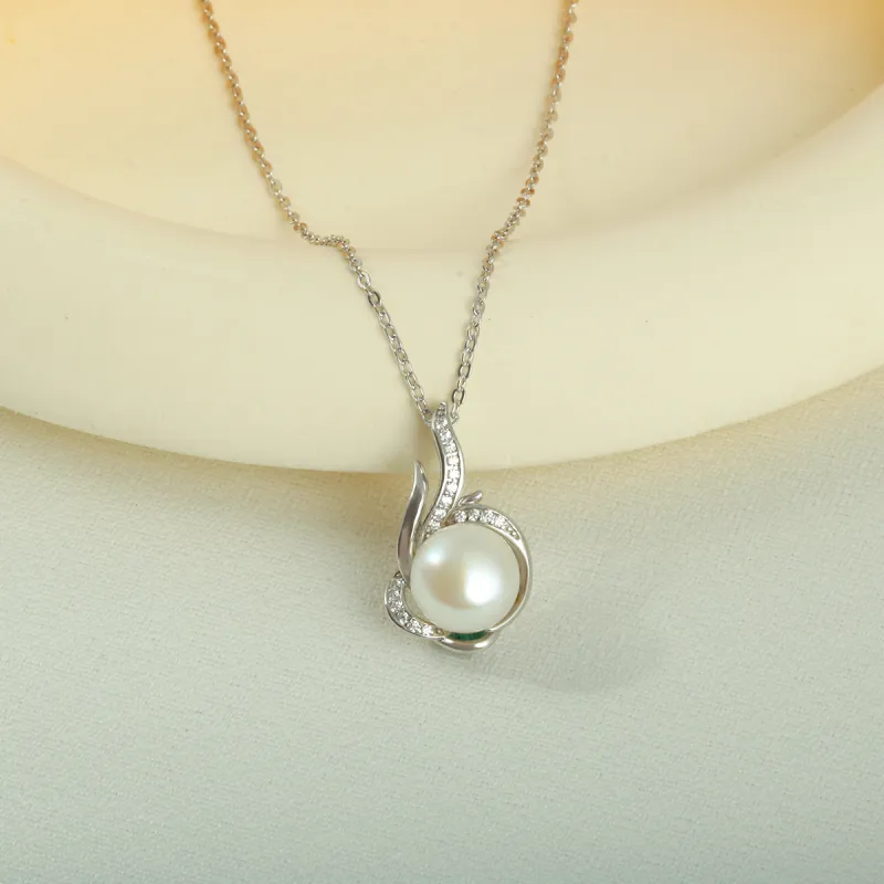 Taste The Color Pearl Necklaces Women's-2