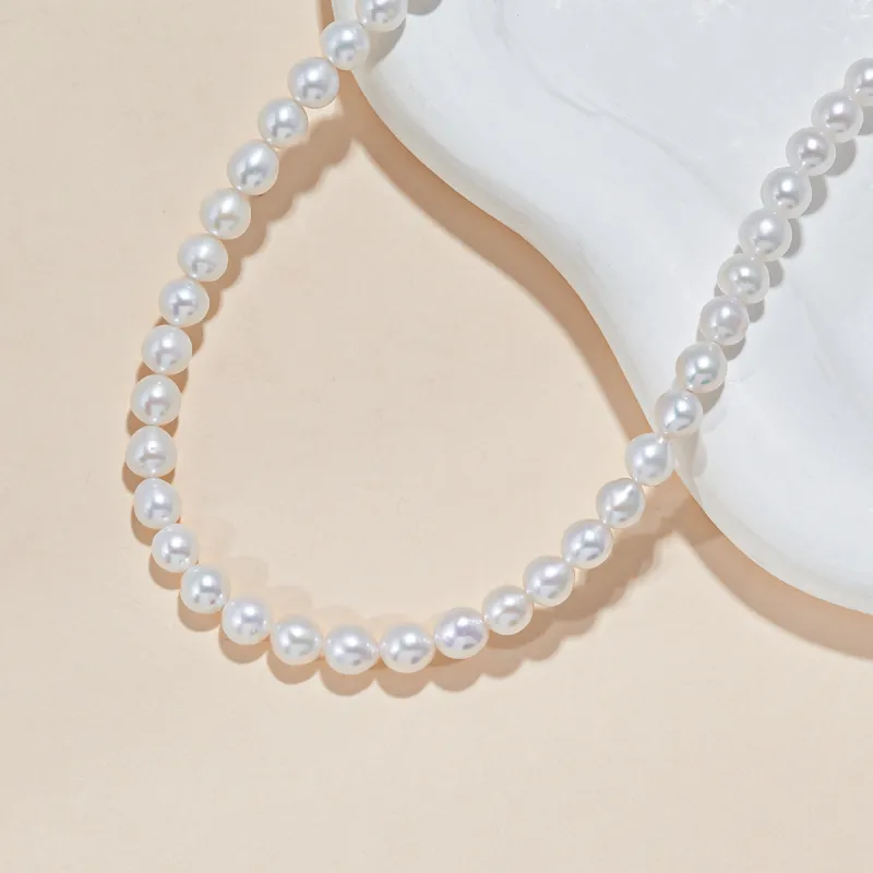 Taste The Color Freshwater Pearl Necklaces Women's-3