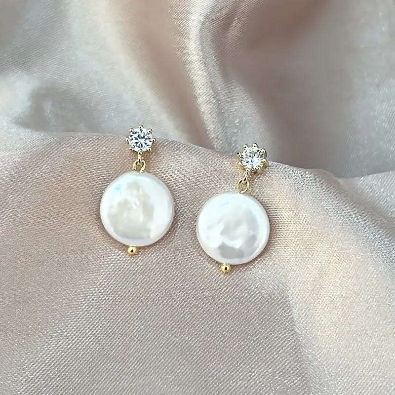 Taste The Color Pearl Earrings Women's-3