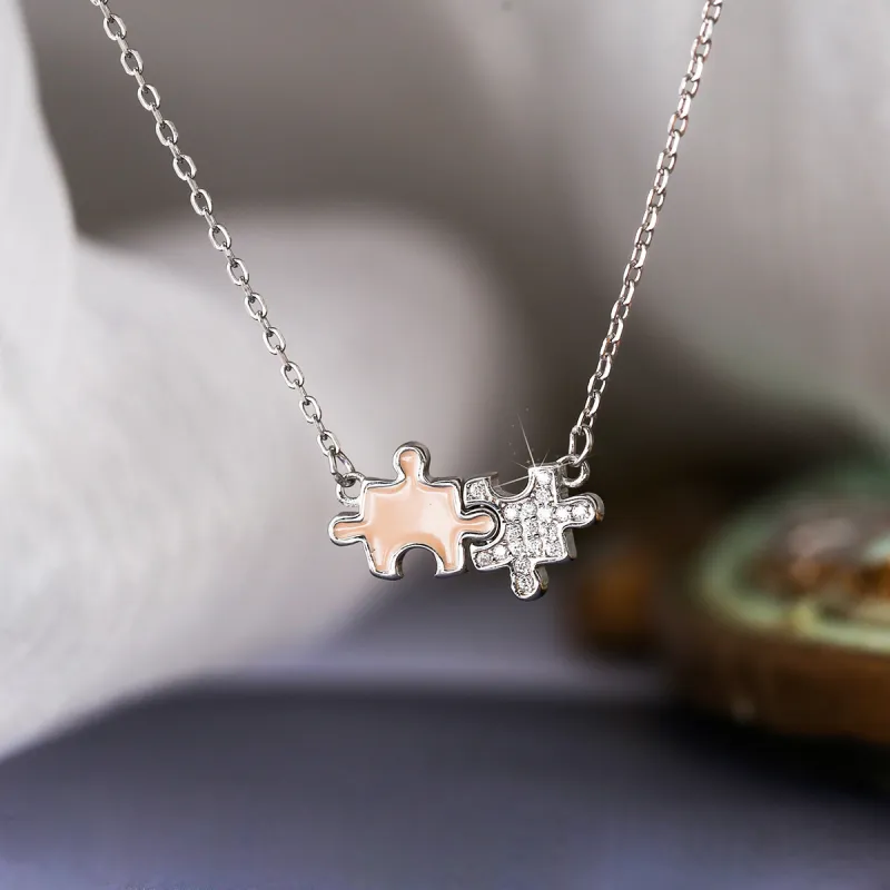 Taste The Color 925 Sterling Silver Necklaces Women's-4