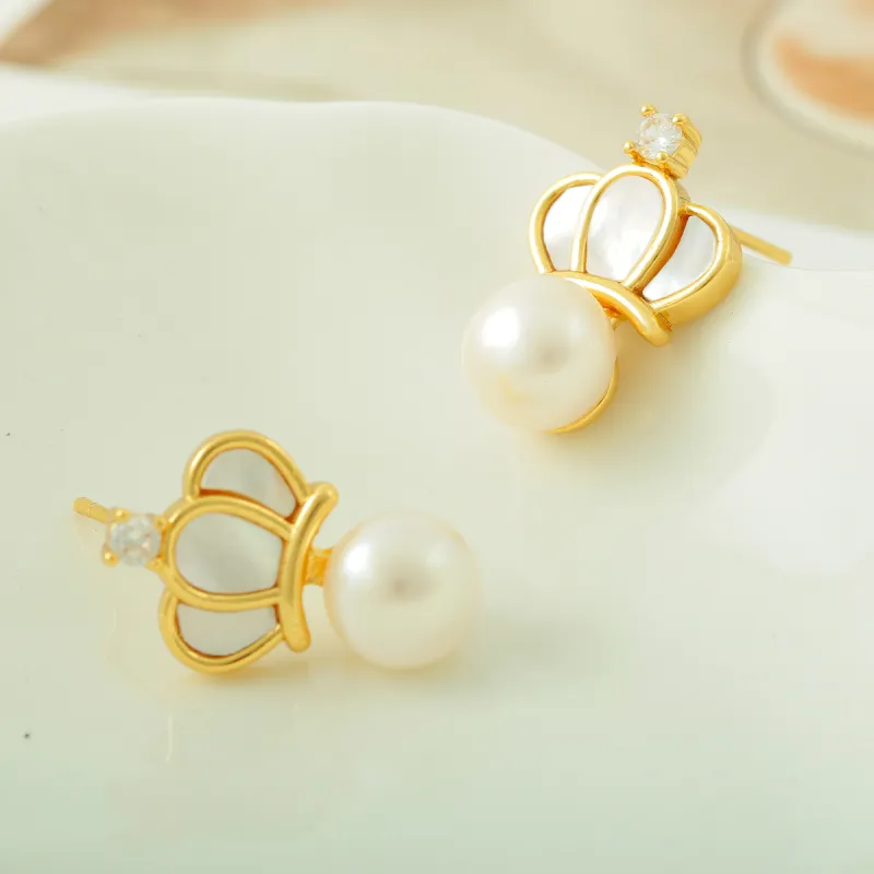 Taste The Color Pearl Earrings Women's-3