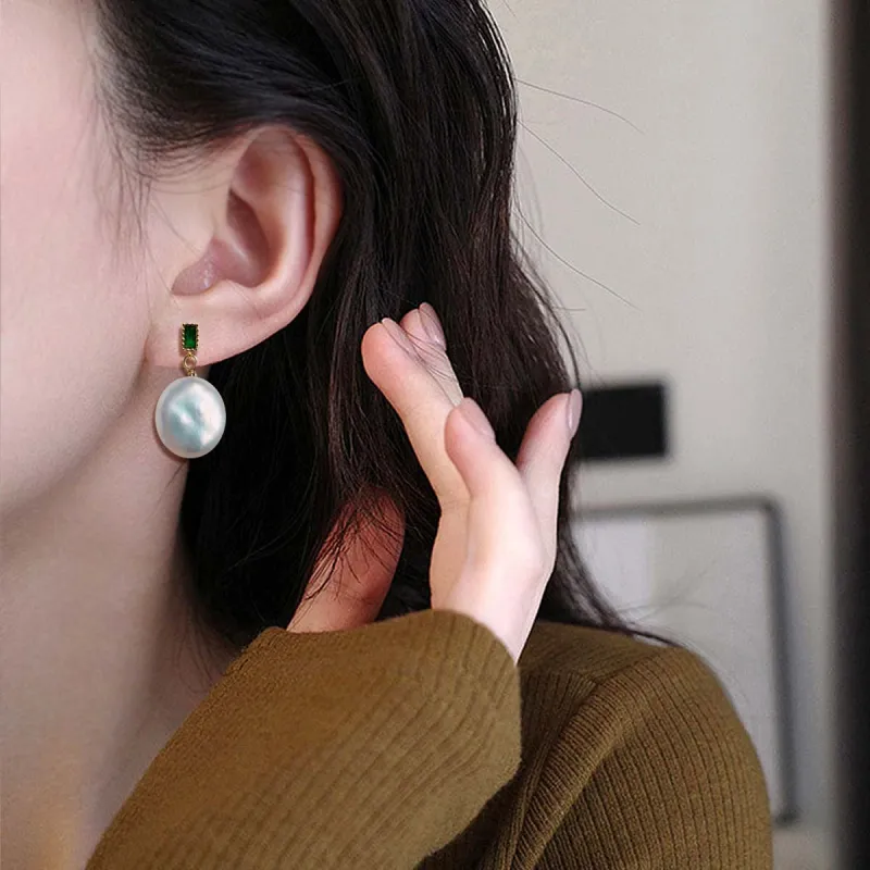 Taste The Color Pearl Earrings Women's-1