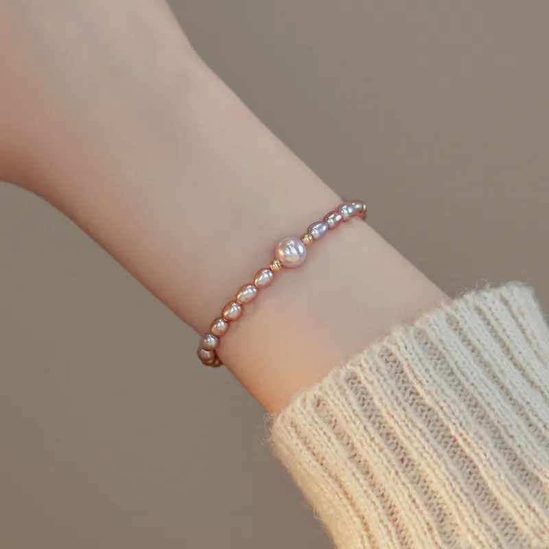 Taste The Color Pearl Bracelets Women's-3