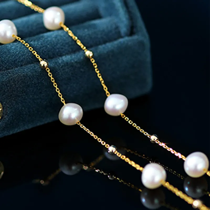 Taste The Color Freshwater Pearl Necklaces Women's-1