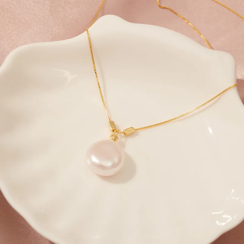 Taste The Color Pearl Necklaces Women's-2