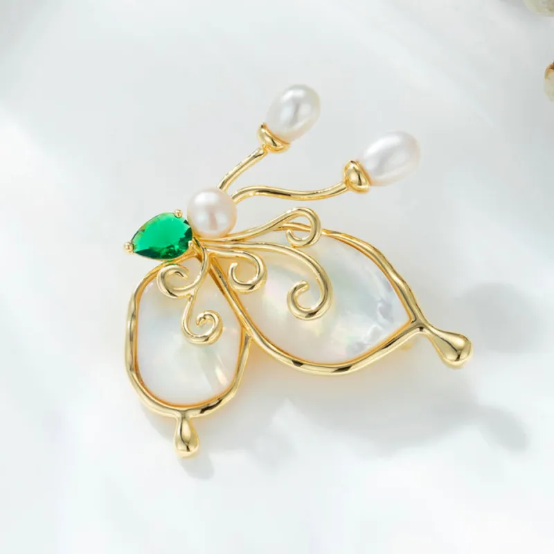 Taste The Color Pearl Brooches Women's-2