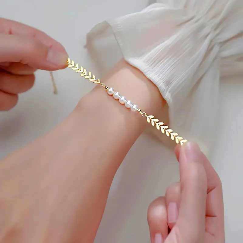Taste The Color Freshwater Pearl Bracelets Women's-3