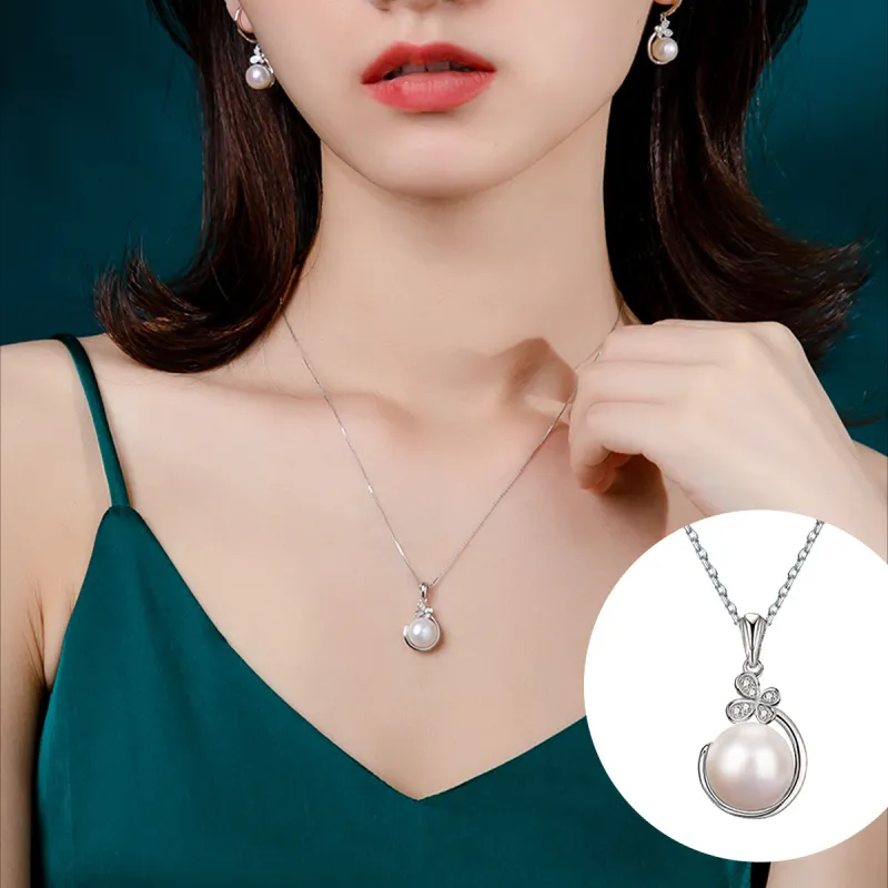 Taste The Color Pearl Necklaces Women's-7