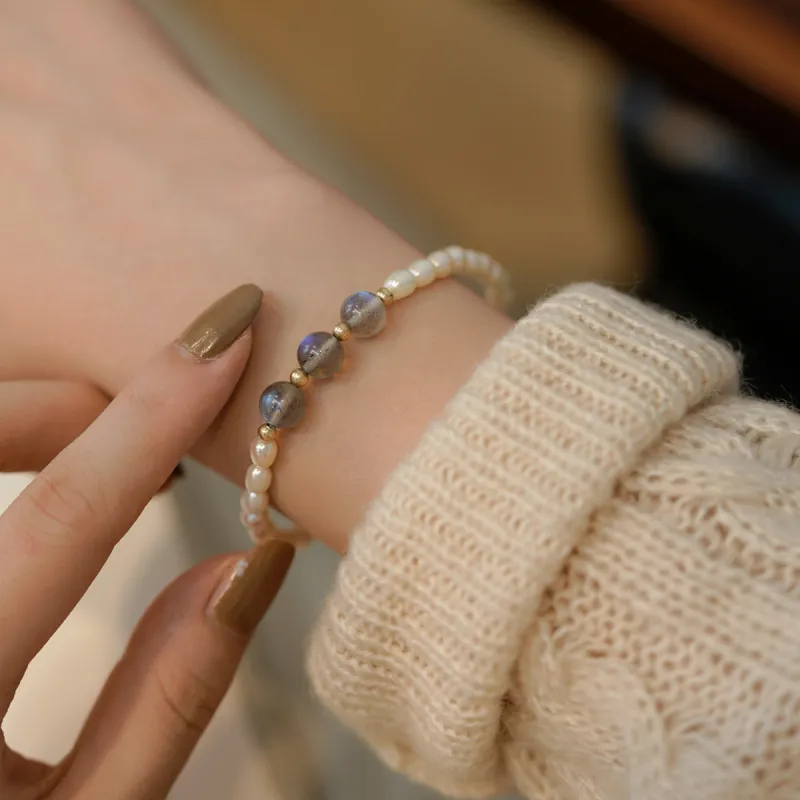 Taste The Color Pearl Bracelets Women's-4